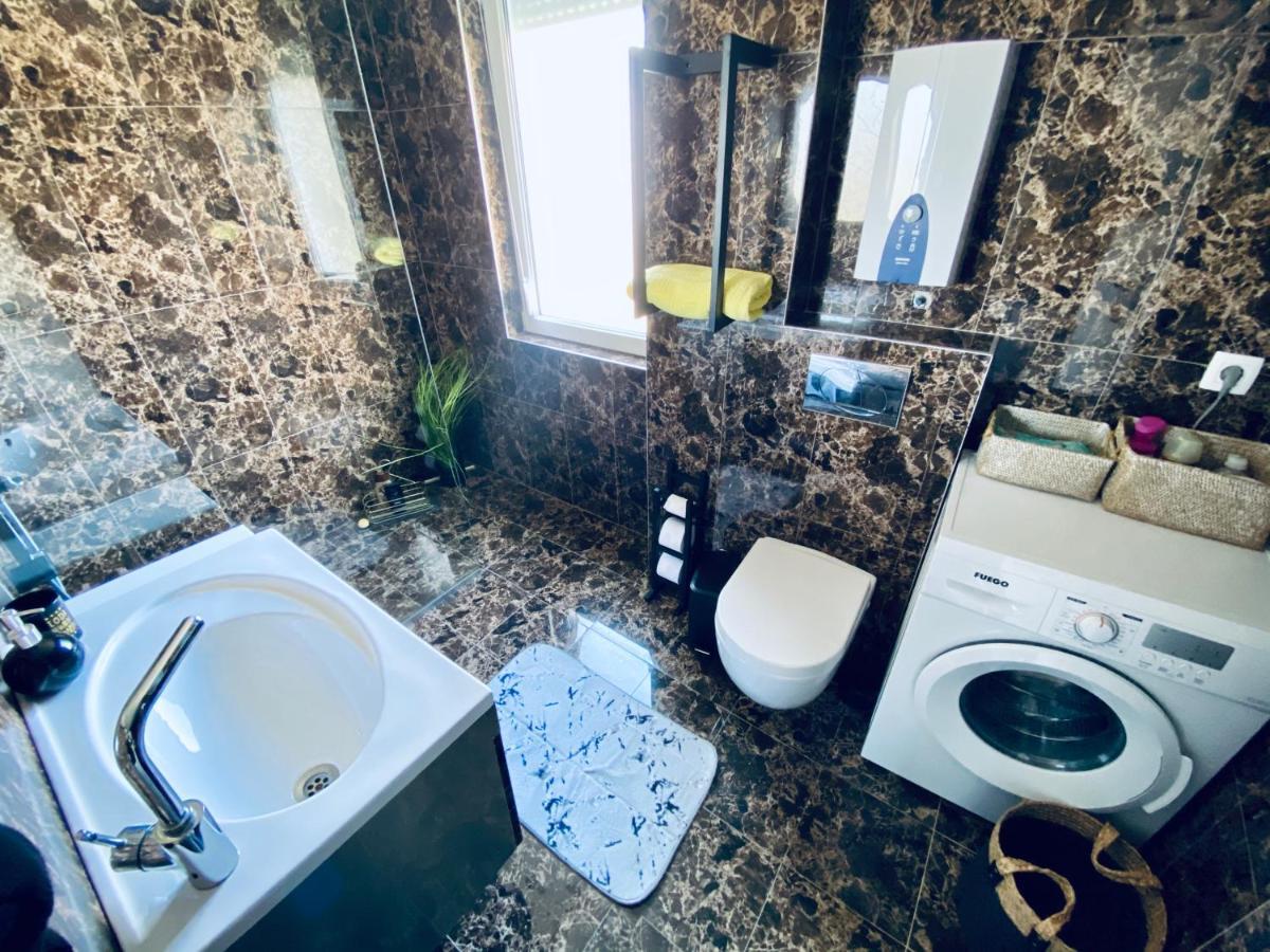 Aqua Blue Lakeview Apartment Ohrid Peštani Dış mekan fotoğraf