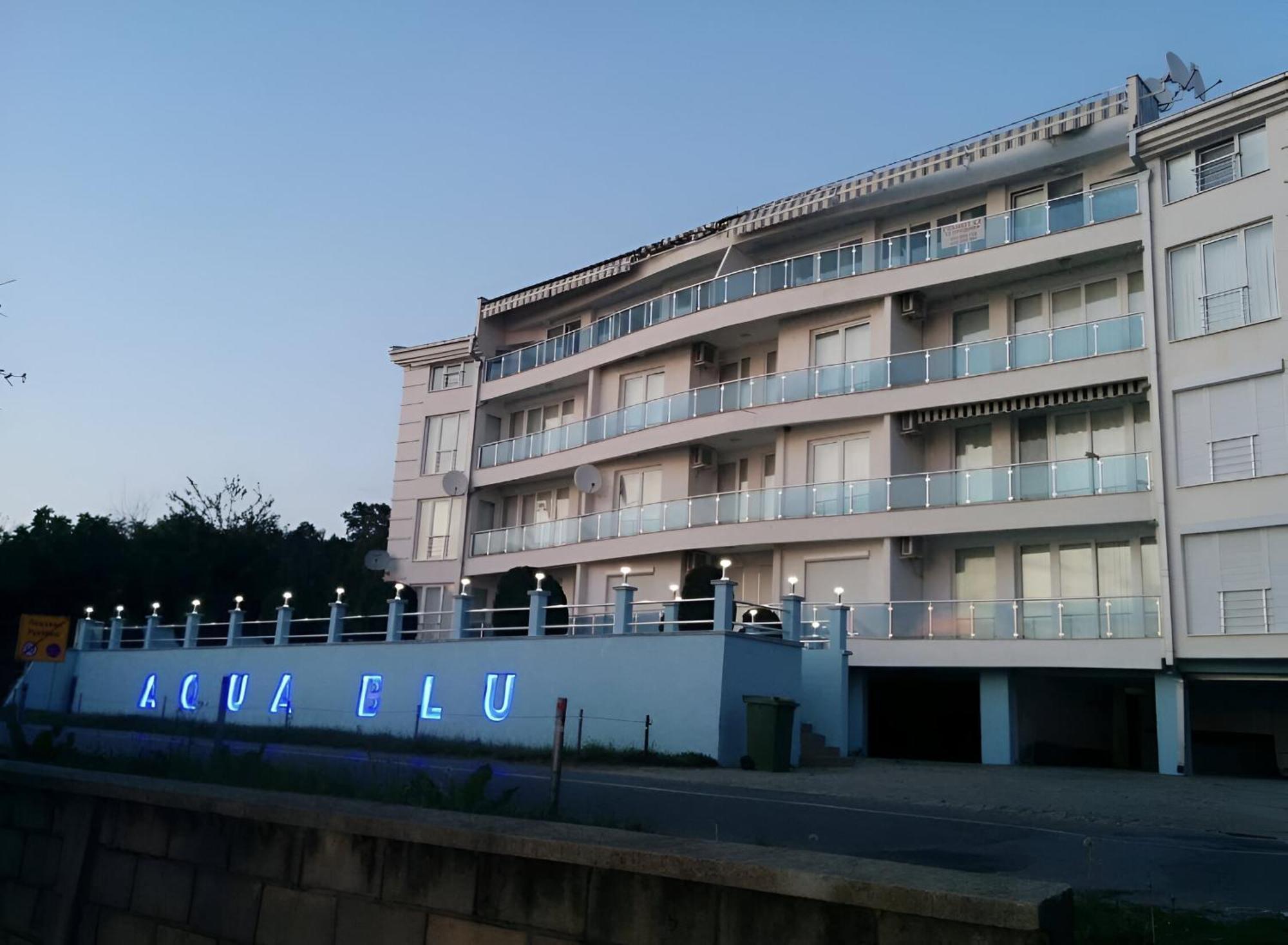 Aqua Blue Lakeview Apartment Ohrid Peštani Dış mekan fotoğraf